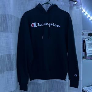 Navy Blue Champion Hoodie